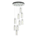 Hubbardton Forge - LED Pendant - Exos Glass - Vintage Platinum- Union Lighting Luminaires Decor