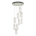 Hubbardton Forge - LED Pendant - Exos Glass - Sterling- Union Lighting Luminaires Decor