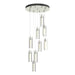 Hubbardton Forge - LED Pendant - Exos Glass - Sterling- Union Lighting Luminaires Decor