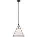 Visual Comfort Signature Canada - LED Pendant - Wren - Warm Iron- Union Lighting Luminaires Decor