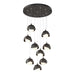 Hubbardton Forge - LED Pendant - Brooklyn - Oil Rubbed Bronze- Union Lighting Luminaires Decor
