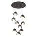 Hubbardton Forge - LED Pendant - Brooklyn - Oil Rubbed Bronze- Union Lighting Luminaires Decor