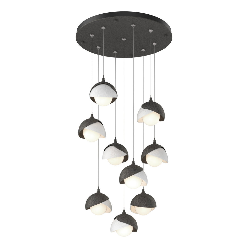 Hubbardton Forge - LED Pendant - Brooklyn - Natural Iron- Union Lighting Luminaires Decor