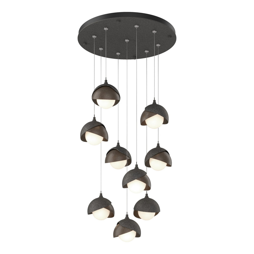 Hubbardton Forge - LED Pendant - Brooklyn - Natural Iron- Union Lighting Luminaires Decor