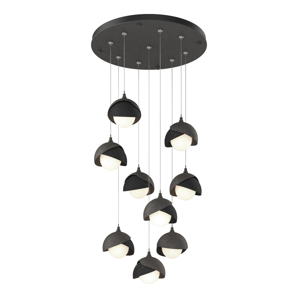 Hubbardton Forge - LED Pendant - Brooklyn - Natural Iron- Union Lighting Luminaires Decor