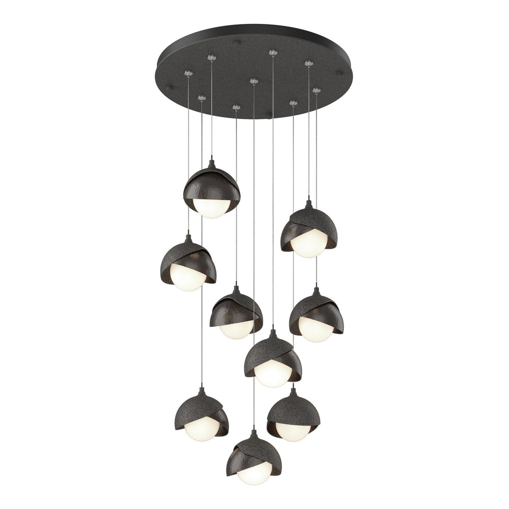 Hubbardton Forge - LED Pendant - Brooklyn - Natural Iron- Union Lighting Luminaires Decor
