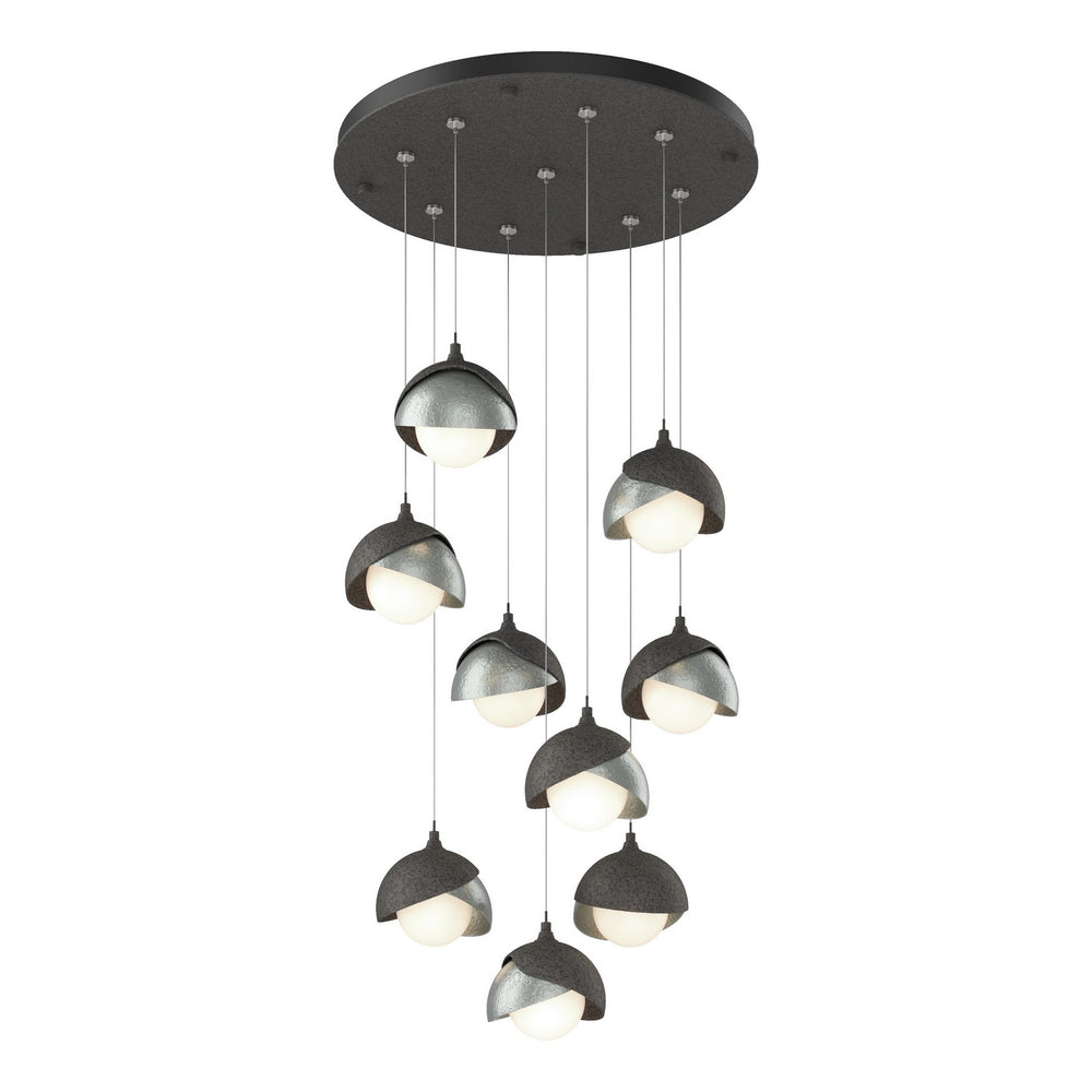 Hubbardton Forge - LED Pendant - Brooklyn - Natural Iron- Union Lighting Luminaires Decor