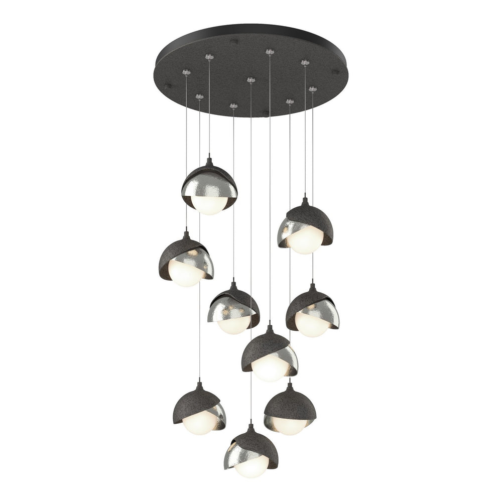 Hubbardton Forge - LED Pendant - Brooklyn - Natural Iron- Union Lighting Luminaires Decor