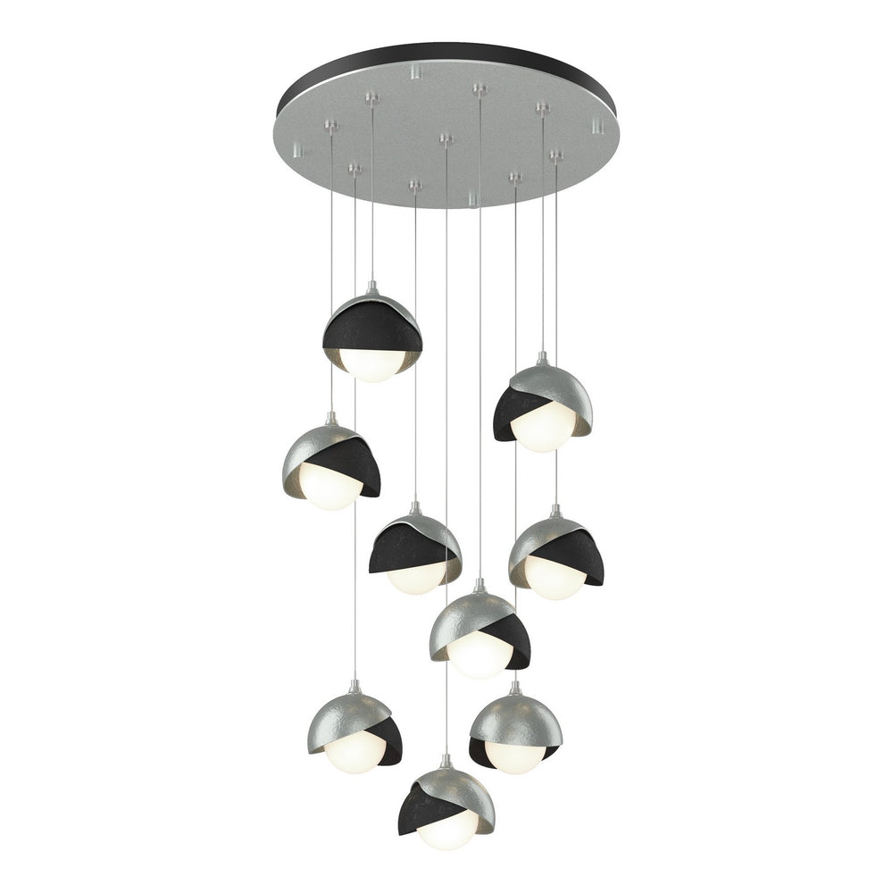 Hubbardton Forge - LED Pendant - Brooklyn - Vintage Platinum- Union Lighting Luminaires Decor