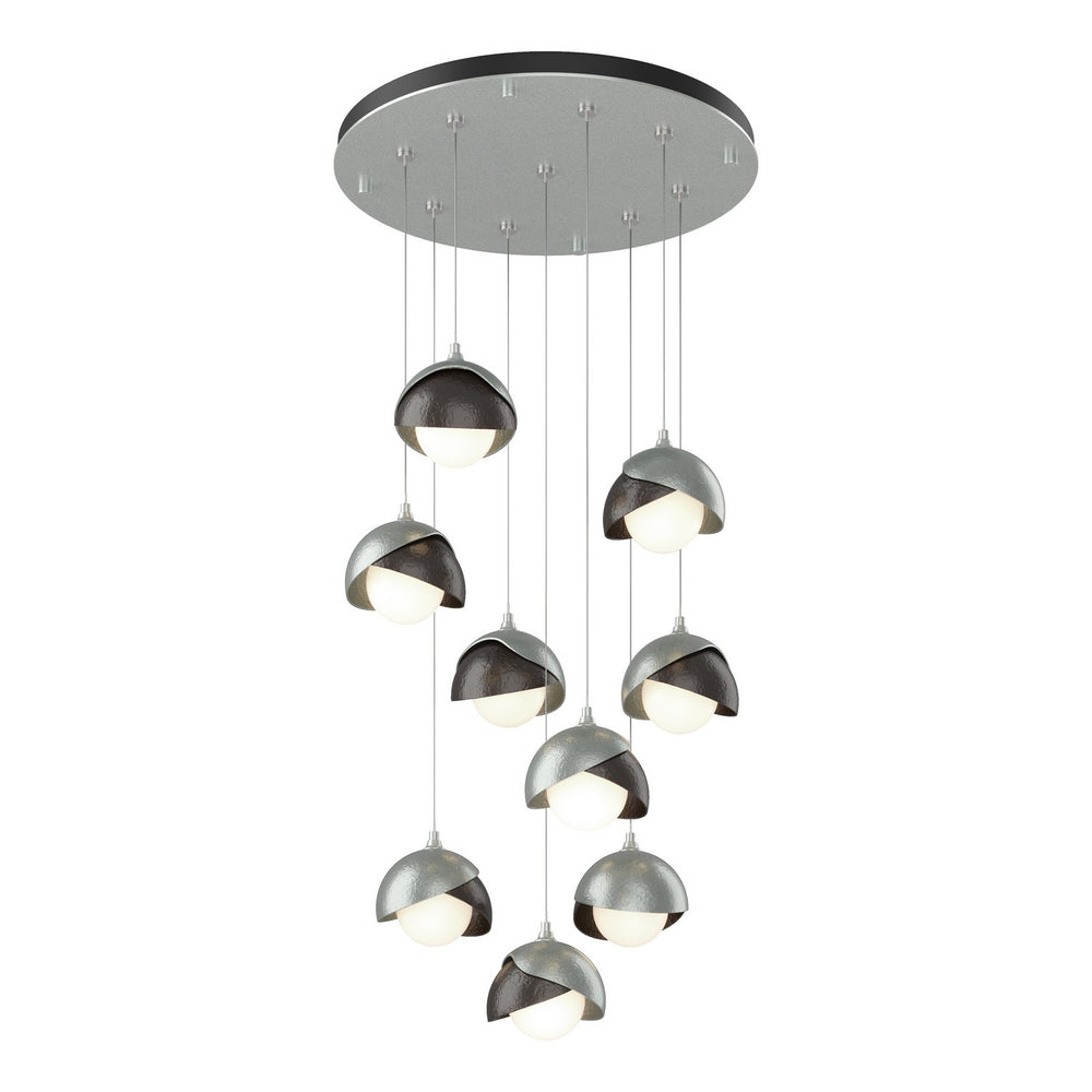 Hubbardton Forge - LED Pendant - Brooklyn - Vintage Platinum- Union Lighting Luminaires Decor