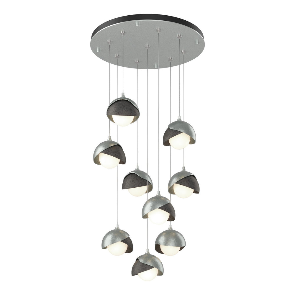 Hubbardton Forge - LED Pendant - Brooklyn - Vintage Platinum- Union Lighting Luminaires Decor