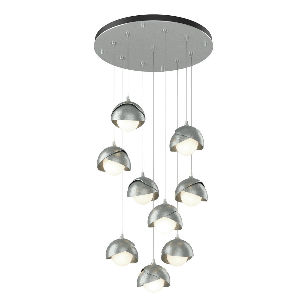 Hubbardton Forge - LED Pendant - Brooklyn - Vintage Platinum- Union Lighting Luminaires Decor