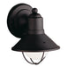 Kichler Canada - One Light Outdoor Wall Mount - Seaside - Black- Union Lighting Luminaires Decor