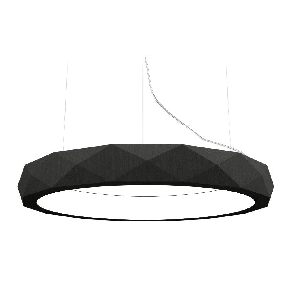 Accord Lighting - LED Pendant - Facet - Charcoal- Union Lighting Luminaires Decor