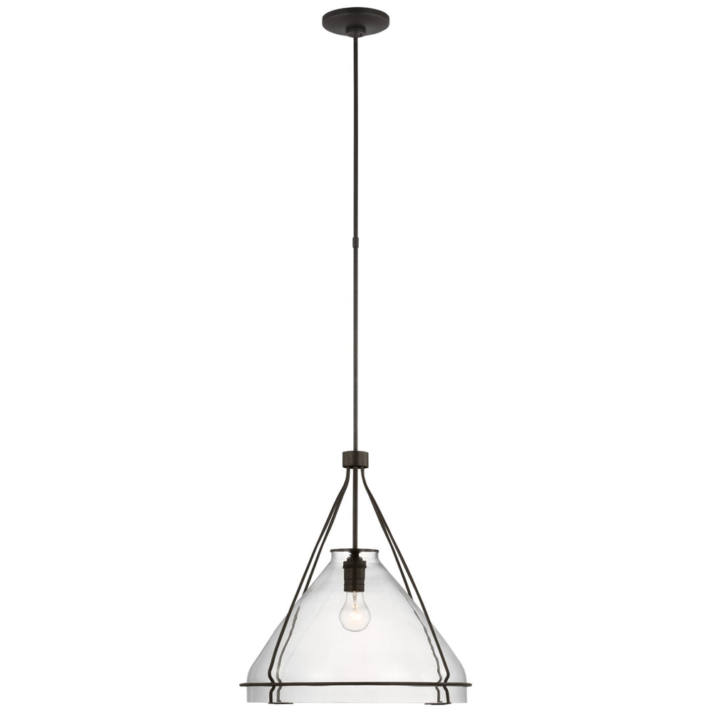 Visual Comfort Signature Canada - LED Pendant - Wren - Warm Iron- Union Lighting Luminaires Decor