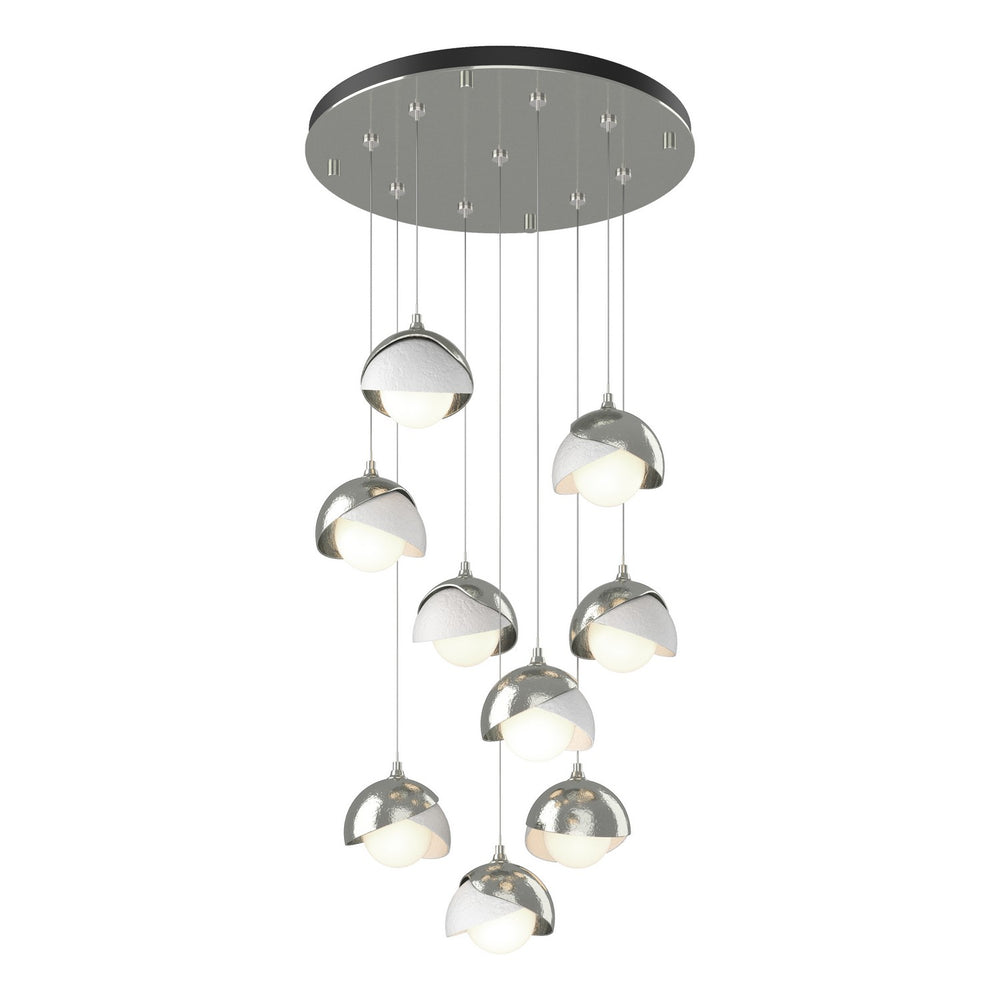 Hubbardton Forge - LED Pendant - Brooklyn - Sterling- Union Lighting Luminaires Decor