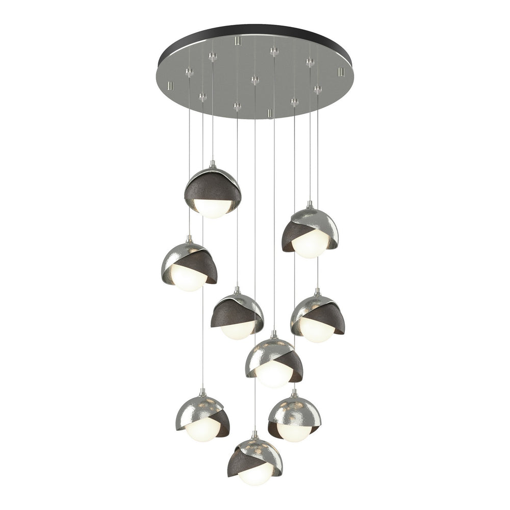 Hubbardton Forge - LED Pendant - Brooklyn - Sterling- Union Lighting Luminaires Decor