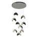 Hubbardton Forge - LED Pendant - Brooklyn - Sterling- Union Lighting Luminaires Decor