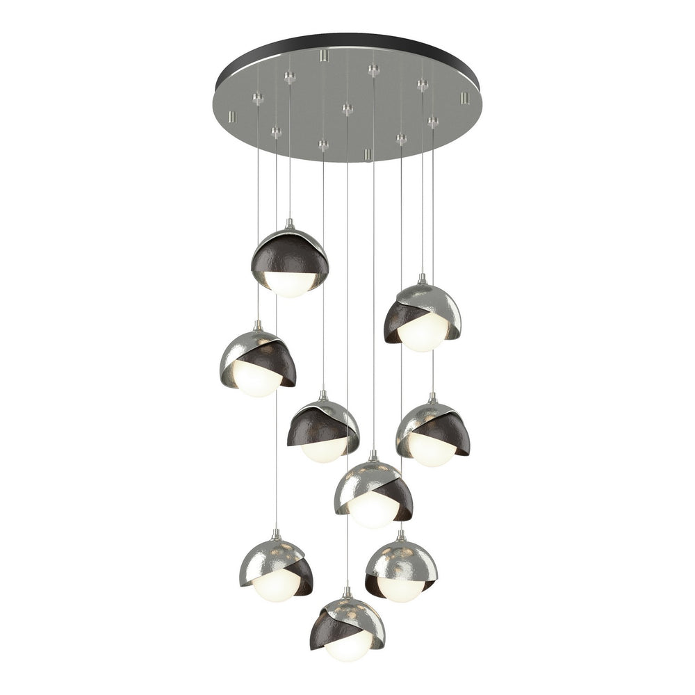 Hubbardton Forge - LED Pendant - Brooklyn - Sterling- Union Lighting Luminaires Decor