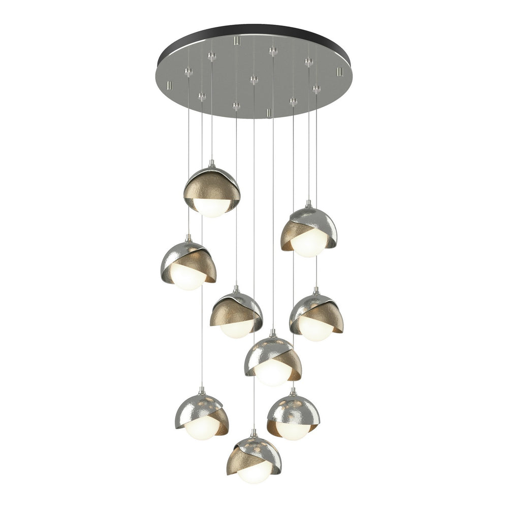 Hubbardton Forge - LED Pendant - Brooklyn - Sterling- Union Lighting Luminaires Decor