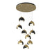 Hubbardton Forge - LED Pendant - Brooklyn - Modern Brass- Union Lighting Luminaires Decor