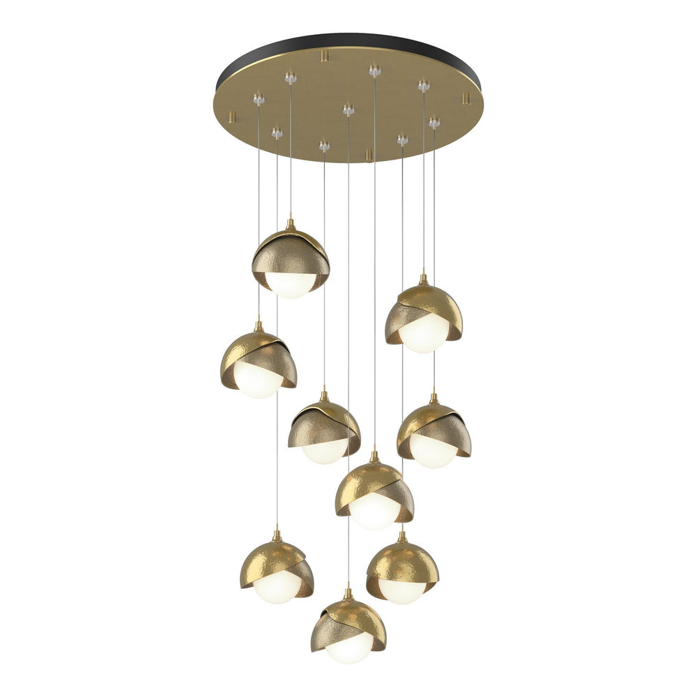 Hubbardton Forge - LED Pendant - Brooklyn - Modern Brass- Union Lighting Luminaires Decor