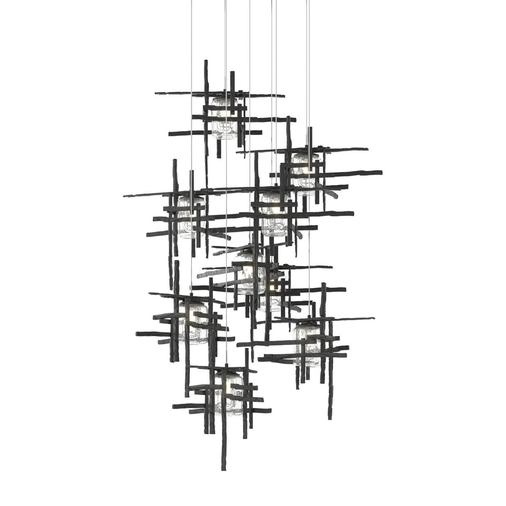 Hubbardton Forge - LED Pendant - Tura - Black- Union Lighting Luminaires Decor