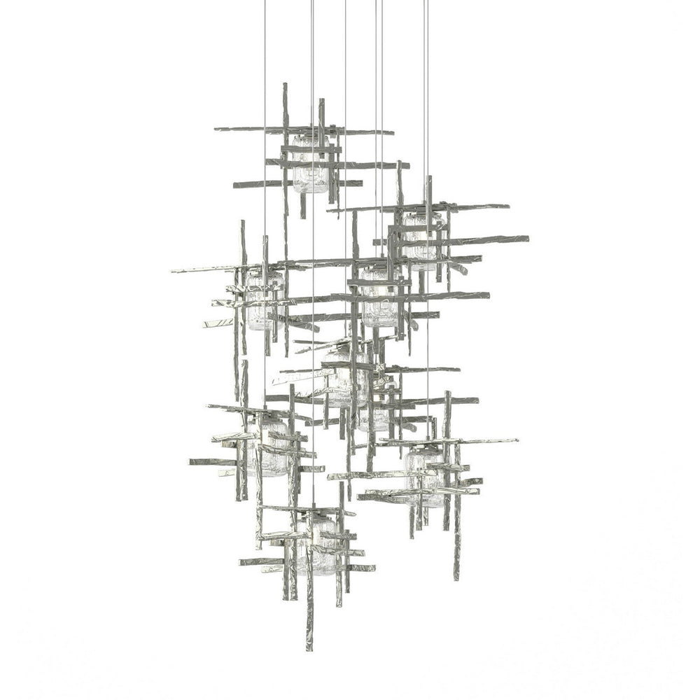Hubbardton Forge - LED Pendant - Tura - Sterling- Union Lighting Luminaires Decor