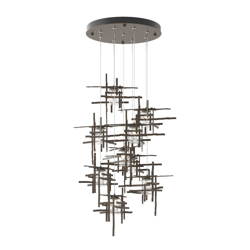 Hubbardton Forge - LED Pendant - Tura - Bronze- Union Lighting Luminaires Decor