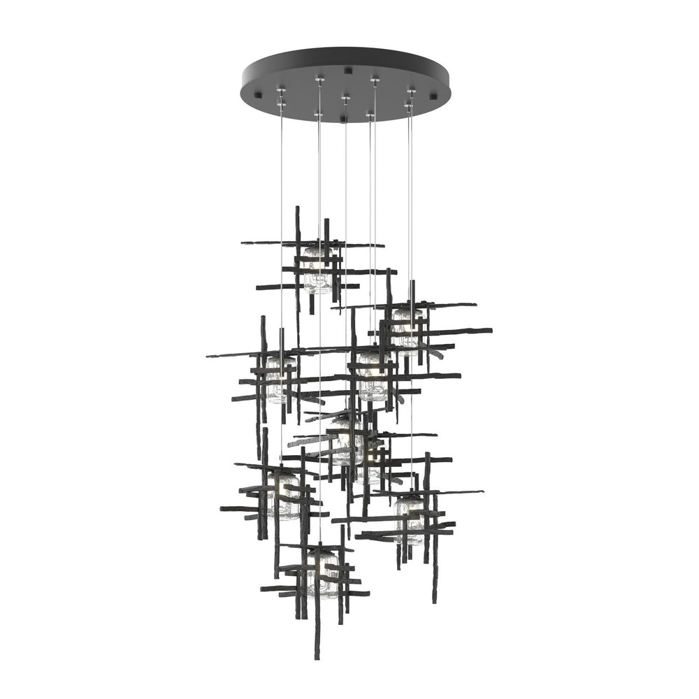 Hubbardton Forge - LED Pendant - Tura - Black- Union Lighting Luminaires Decor