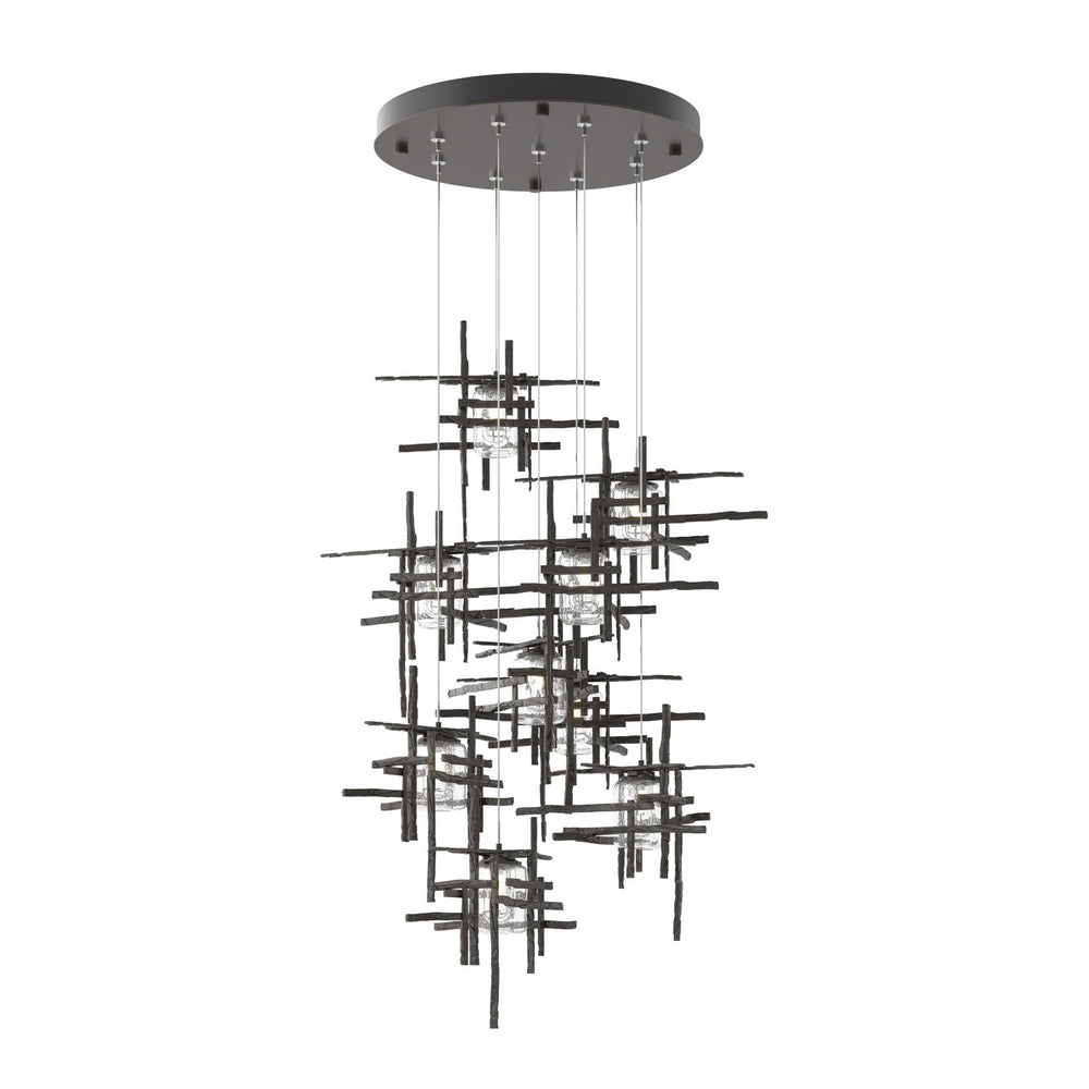 Hubbardton Forge - LED Pendant - Tura - Oil Rubbed Bronze- Union Lighting Luminaires Decor