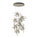 Hubbardton Forge - LED Pendant - Tura - Vintage Platinum- Union Lighting Luminaires Decor