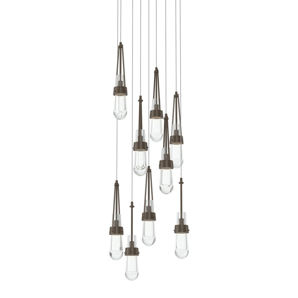 Hubbardton Forge - LED Pendant - Link - Bronze- Union Lighting Luminaires Decor
