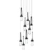 Hubbardton Forge - LED Pendant - Link - Black- Union Lighting Luminaires Decor