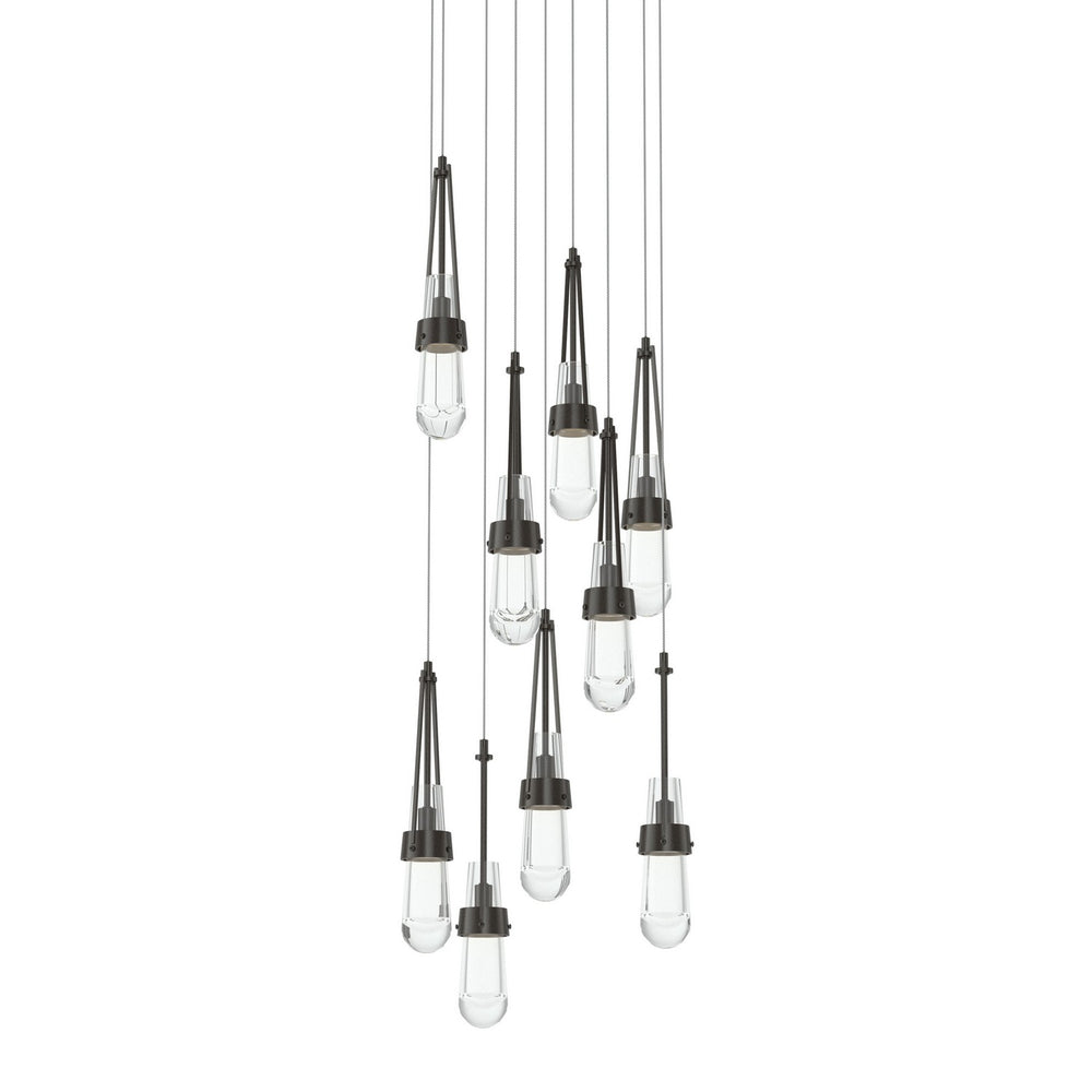 Hubbardton Forge - LED Pendant - Link - Oil Rubbed Bronze- Union Lighting Luminaires Decor