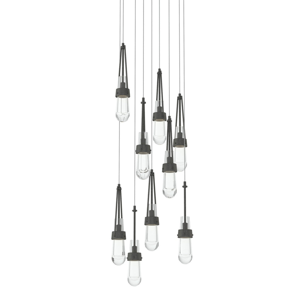 Hubbardton Forge - LED Pendant - Link - Natural Iron- Union Lighting Luminaires Decor