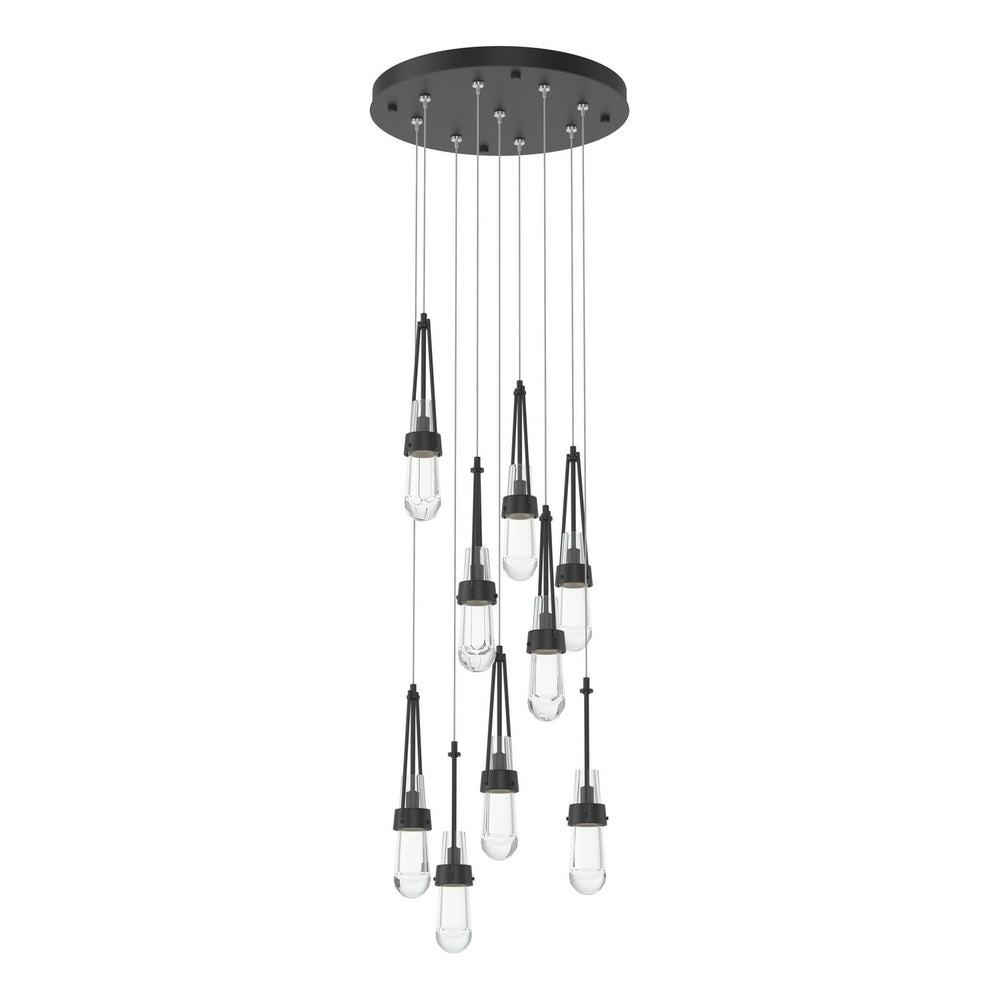 Hubbardton Forge - LED Pendant - Link - Black- Union Lighting Luminaires Decor