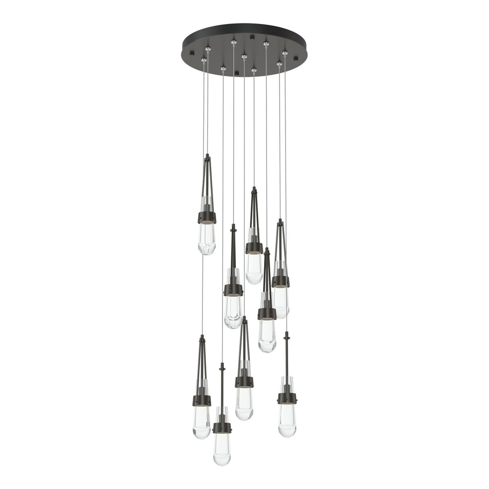 Hubbardton Forge - LED Pendant - Link - Oil Rubbed Bronze- Union Lighting Luminaires Decor