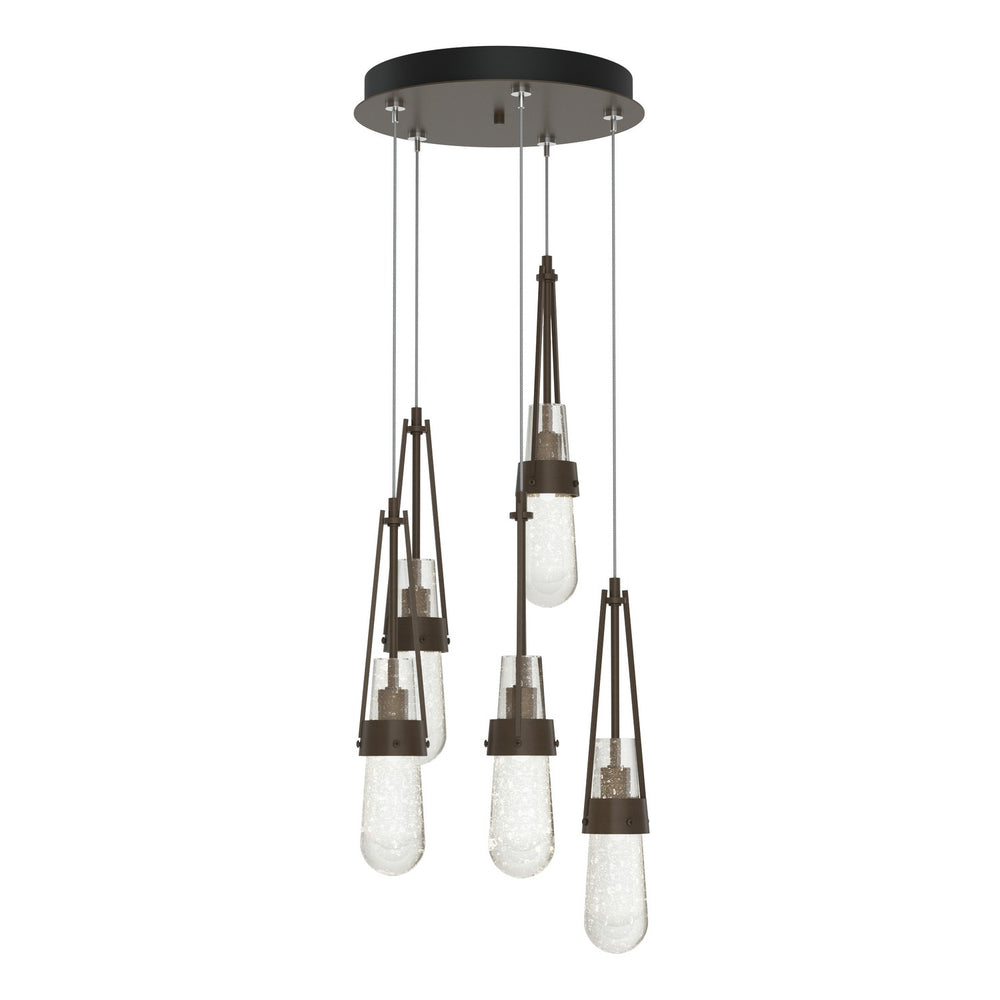 Hubbardton Forge - LED Pendant - Link - Bronze- Union Lighting Luminaires Decor