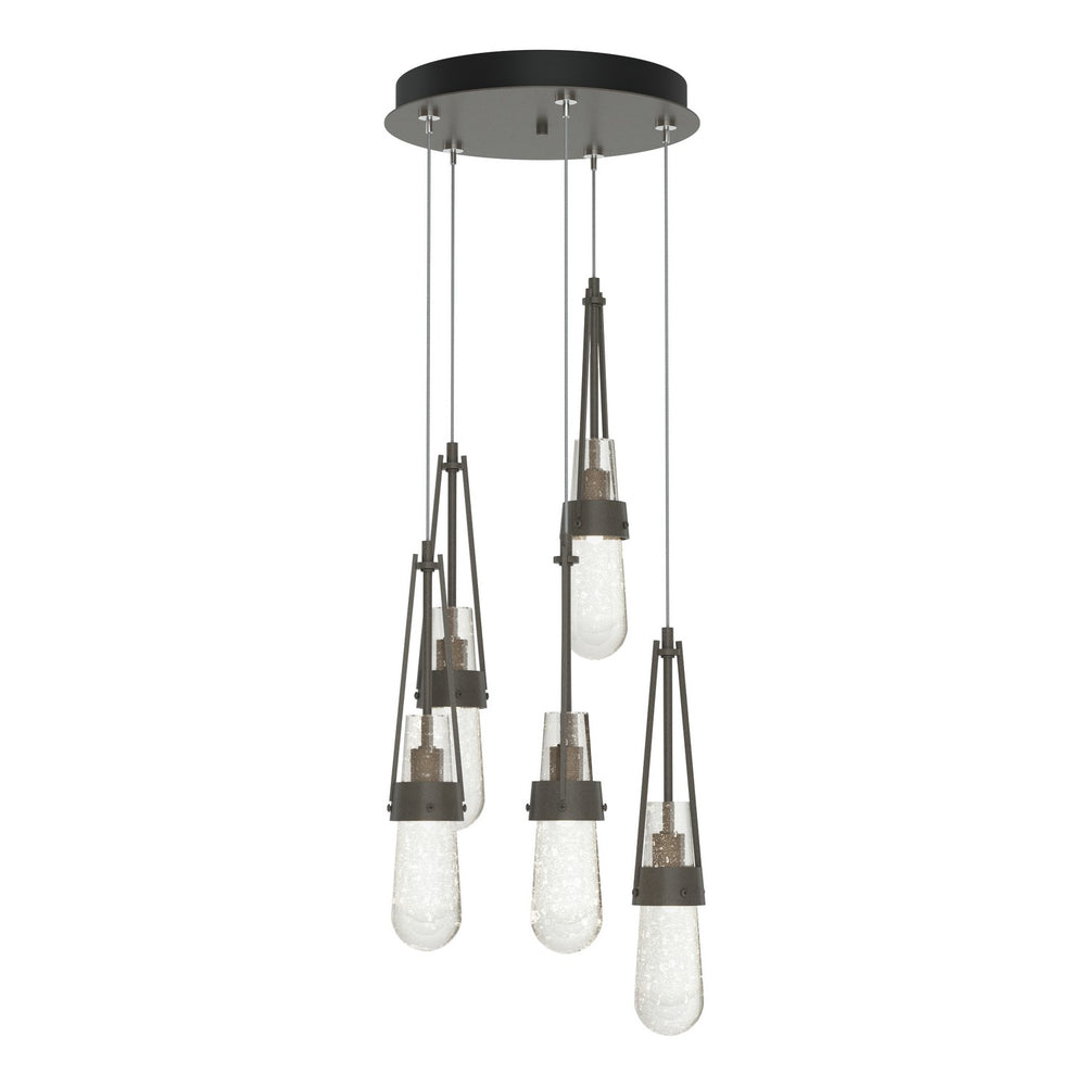 Hubbardton Forge - LED Pendant - Link - Dark Smoke- Union Lighting Luminaires Decor