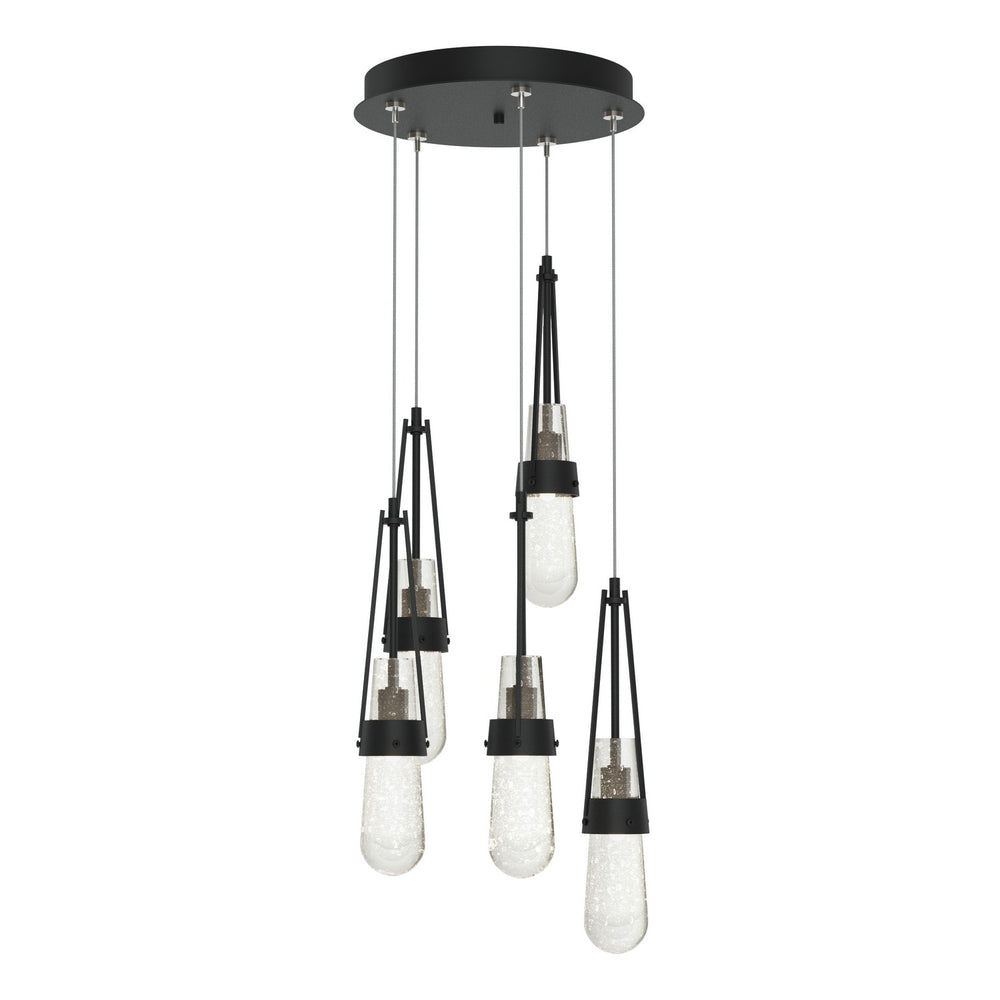 Hubbardton Forge - LED Pendant - Link - Black- Union Lighting Luminaires Decor