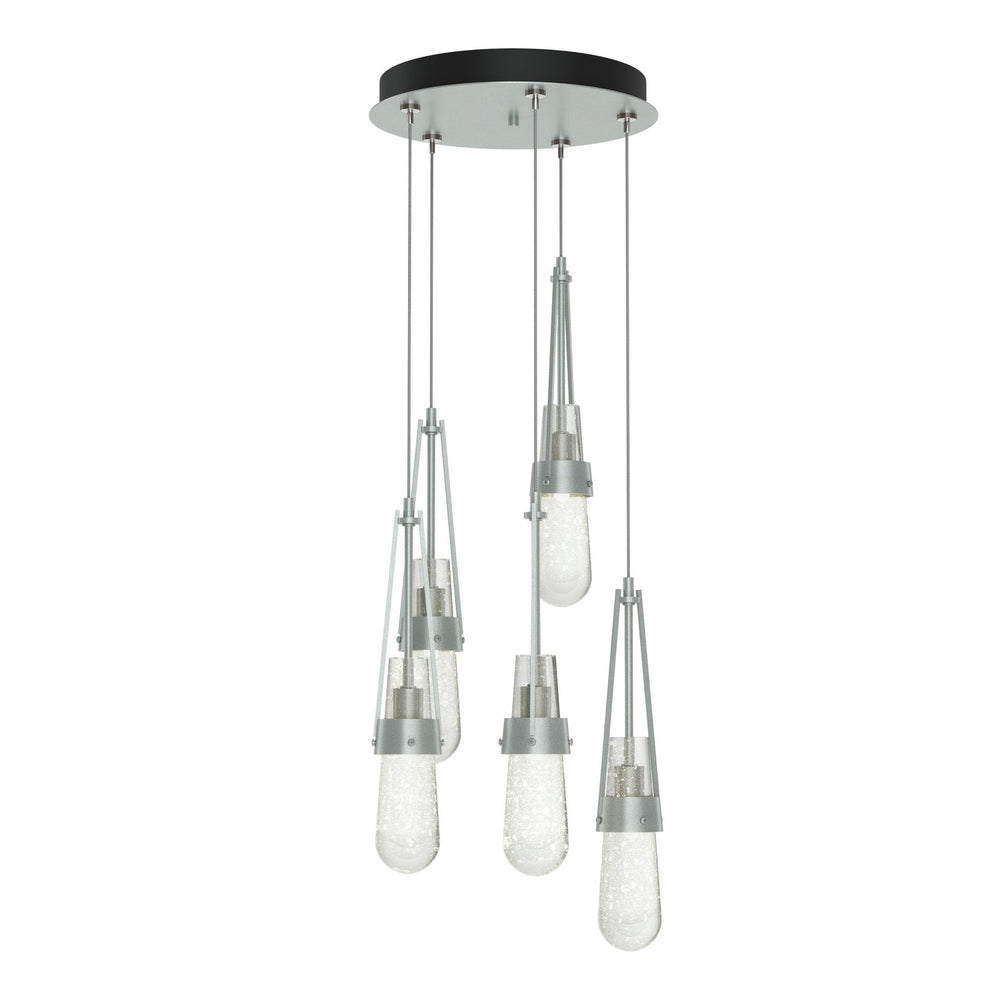 Hubbardton Forge - LED Pendant - Link - Vintage Platinum- Union Lighting Luminaires Decor