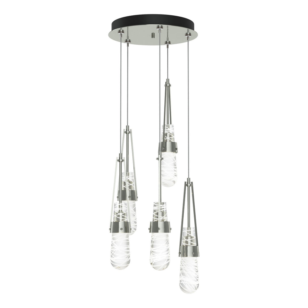 Hubbardton Forge - LED Pendant - Link - Sterling- Union Lighting Luminaires Decor