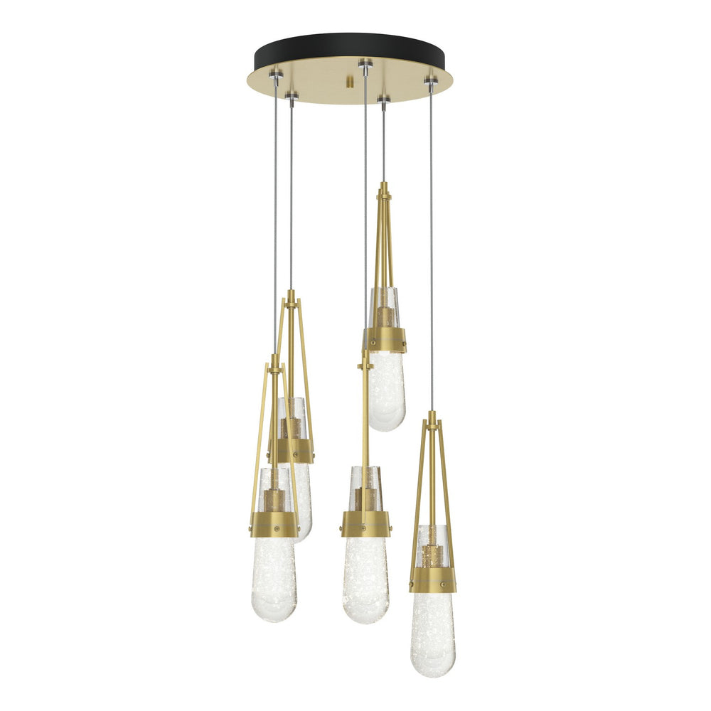 Hubbardton Forge - LED Pendant - Link - Modern Brass- Union Lighting Luminaires Decor