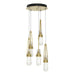 Hubbardton Forge - LED Pendant - Link - Modern Brass- Union Lighting Luminaires Decor