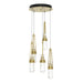 Hubbardton Forge - LED Pendant - Link - Modern Brass- Union Lighting Luminaires Decor