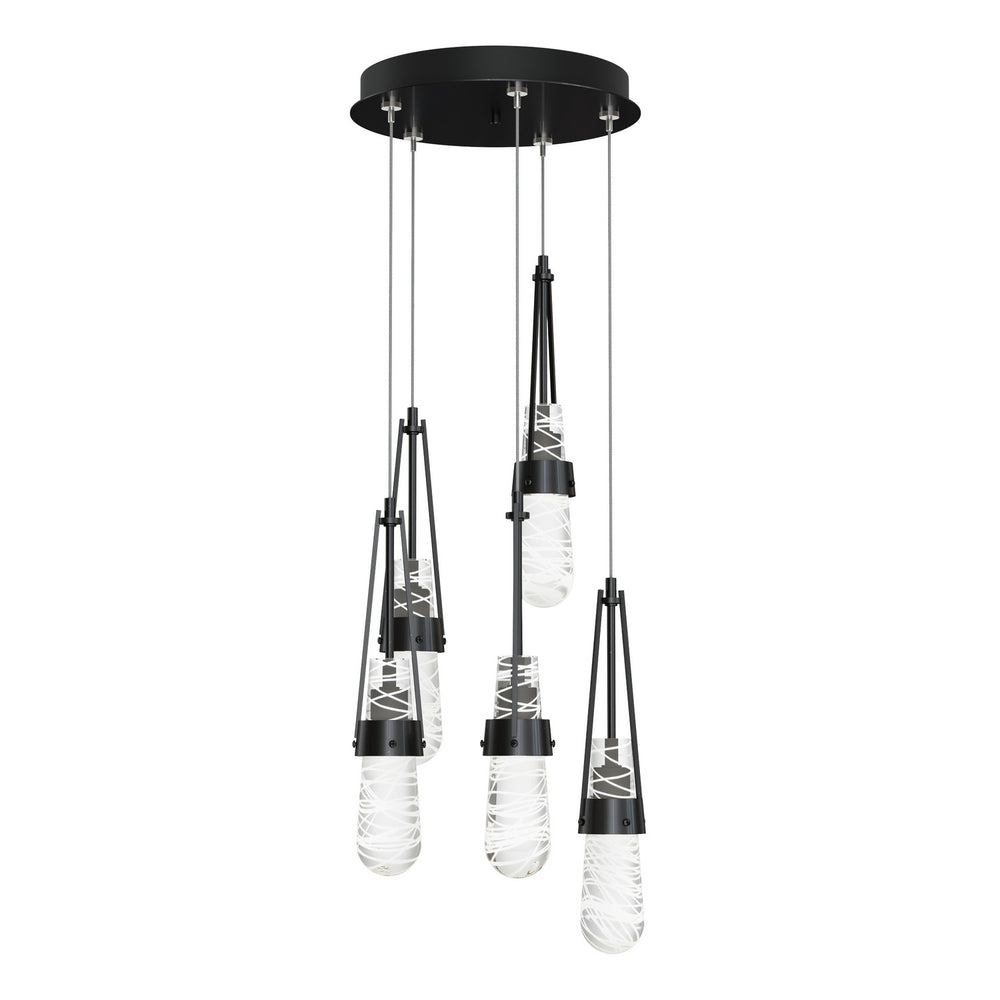 Hubbardton Forge - LED Pendant - Link - Ink- Union Lighting Luminaires Decor