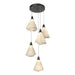 Hubbardton Forge - LED Pendant - Mobius - Oil Rubbed Bronze- Union Lighting Luminaires Decor