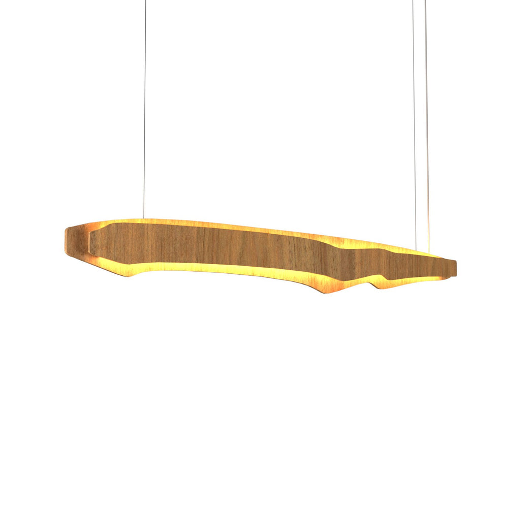 Accord Lighting - LED Pendant - Horizon - Louro Freijo- Union Lighting Luminaires Decor