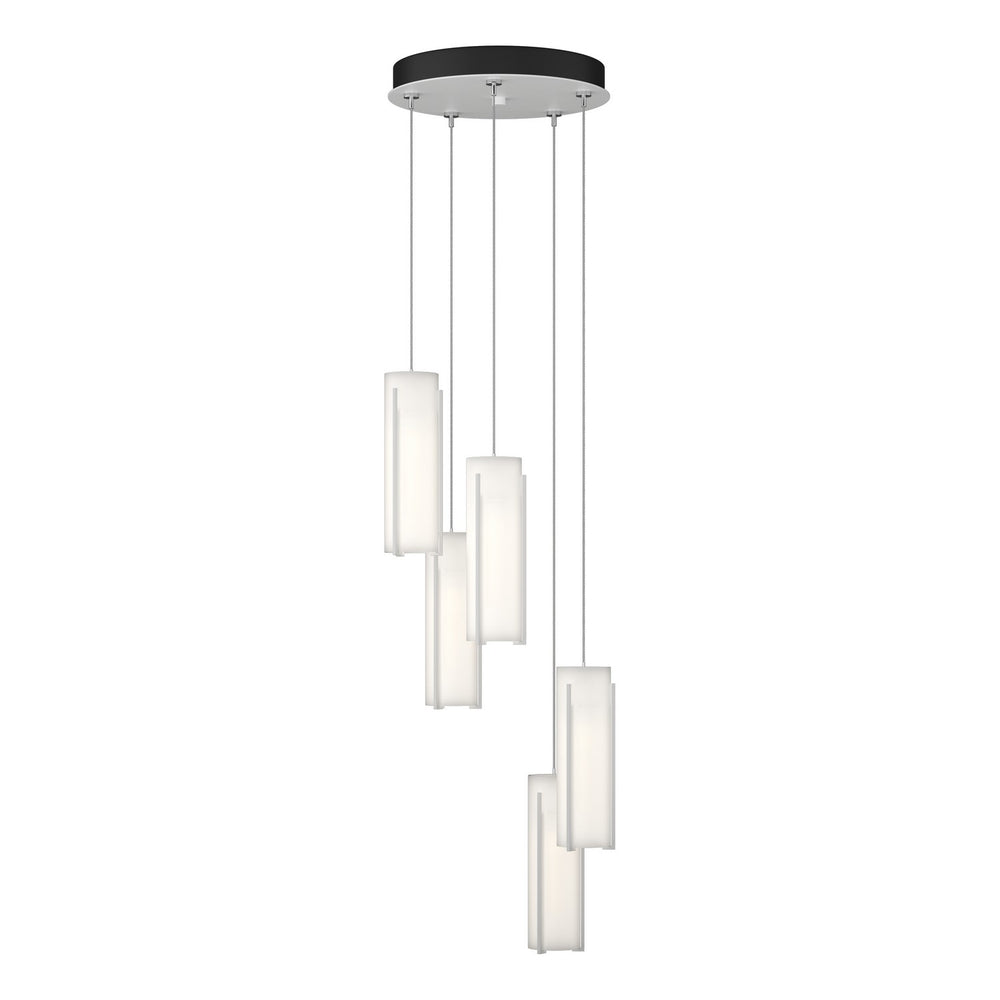 Hubbardton Forge - LED Pendant - Exos Glass - White- Union Lighting Luminaires Decor